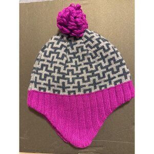 Columbia Omni-Heat Lyon Mountain Peruvian Earlap Hat Youth One Size